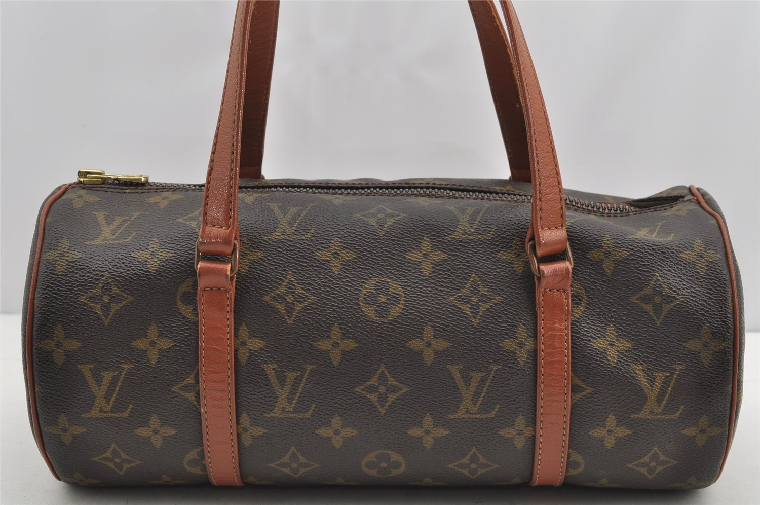 Authentic Louis Vuitton Monogram Papillon 30 Hand Bag Old Model LV 4436I