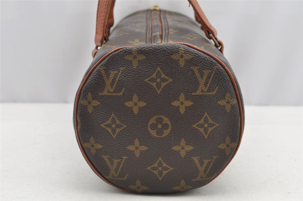 Authentic Louis Vuitton Monogram Papillon 30 Hand Bag Old Model LV 4436I