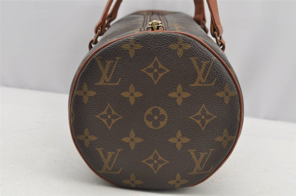 Authentic Louis Vuitton Monogram Papillon 30 Hand Bag Old Model LV 4436I