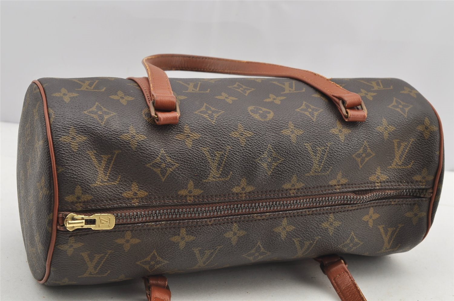 Authentic Louis Vuitton Monogram Papillon 30 Hand Bag Old Model LV 4436I