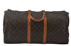 Authentic Louis Vuitton Monogram Keepall 55 Travel Boston Bag M41424 LV 4437I