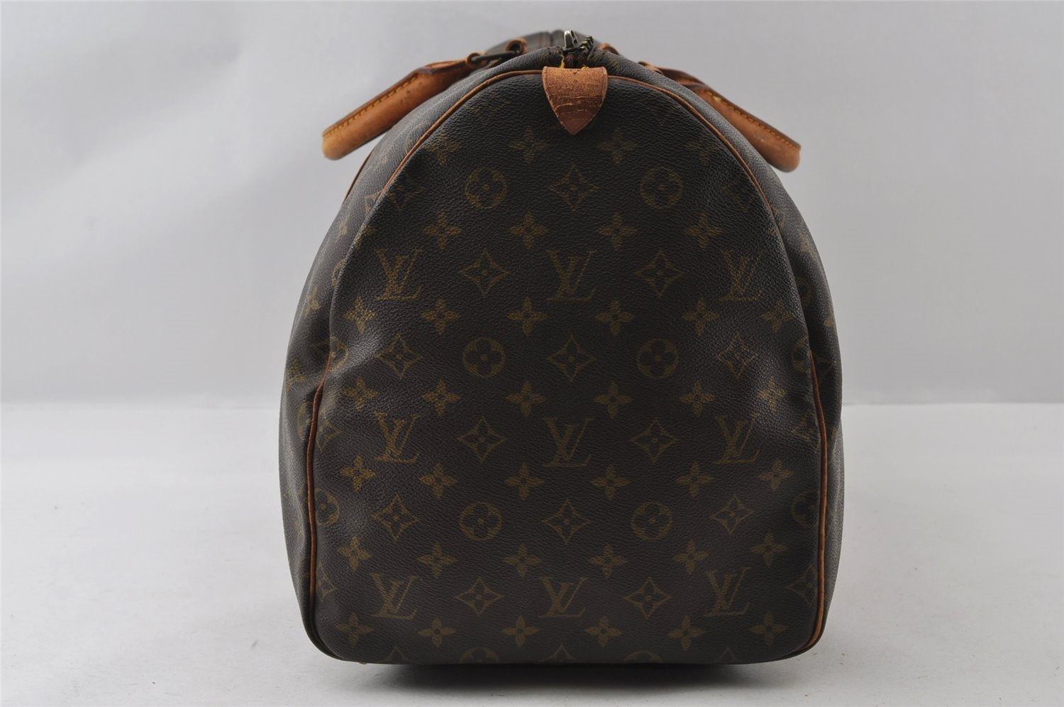 Authentic Louis Vuitton Monogram Keepall 55 Travel Boston Bag M41424 LV 4437I