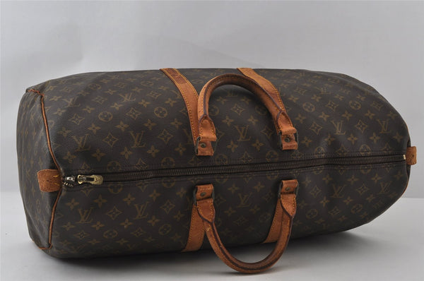 Authentic Louis Vuitton Monogram Keepall 55 Travel Boston Bag M41424 LV 4437I