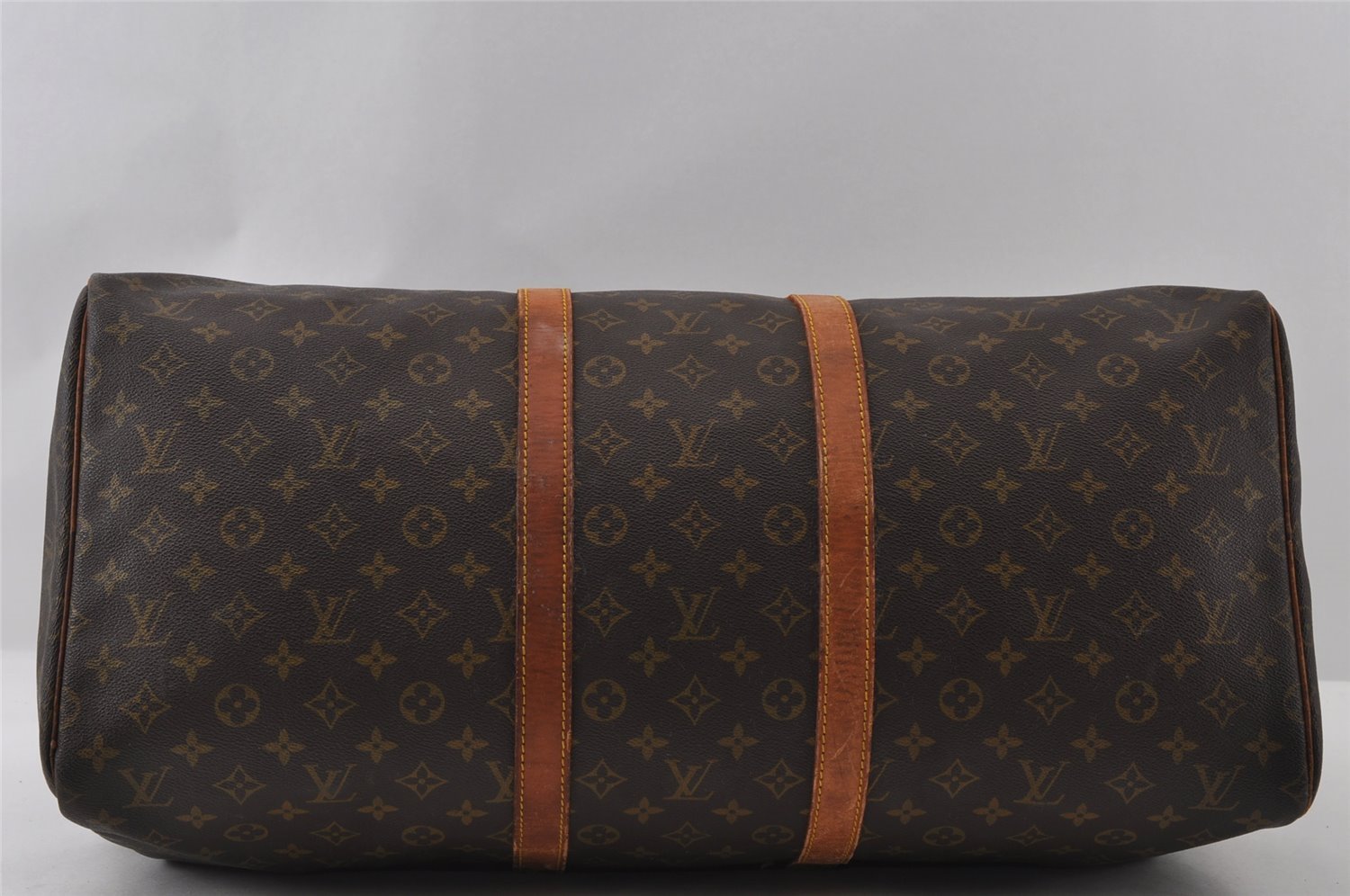 Authentic Louis Vuitton Monogram Keepall 55 Travel Boston Bag M41424 LV 4437I