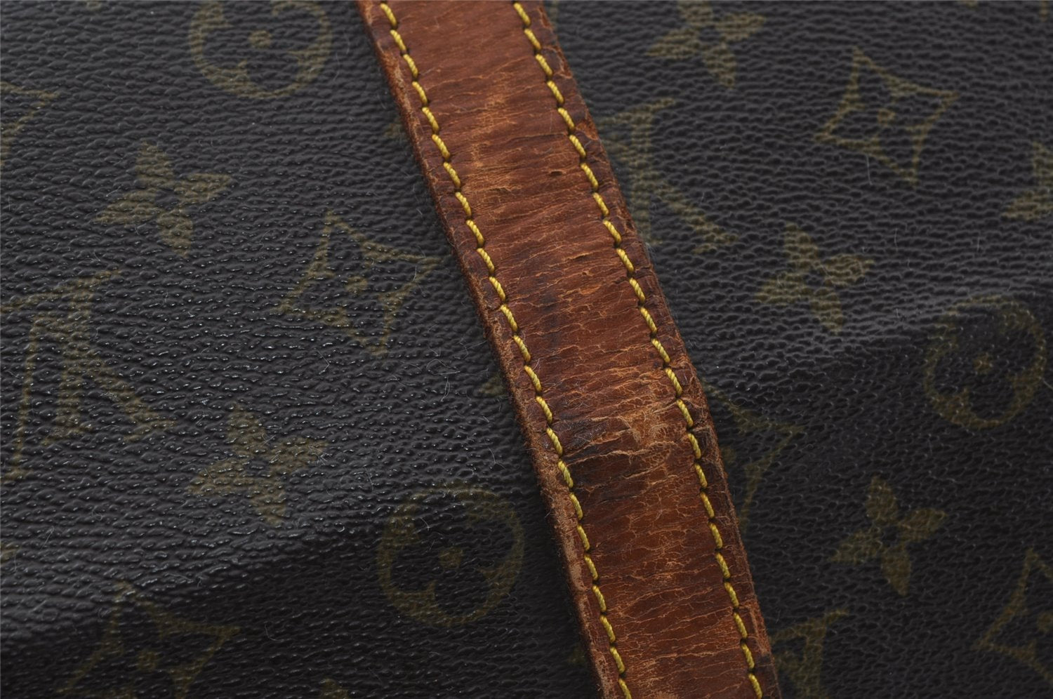 Authentic Louis Vuitton Monogram Keepall 55 Travel Boston Bag M41424 LV 4437I
