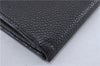 Authentic CHANEL Caviar Skin CC Logo Bifold Wallet Purse Black 4438F