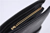 Authentic CHANEL Caviar Skin CC Logo Bifold Wallet Purse Black 4438F