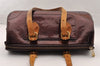 Auth Louis Vuitton Vernis Rose Wood Avenue Shoulder Bag Wine Red M93510 LV 4438I