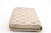 Authentic LOUIS VUITTON Damier Azur Zippy Wallet Long Purse N60019 LV 4439C