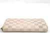 Authentic LOUIS VUITTON Damier Azur Zippy Wallet Long Purse N60019 LV 4439C