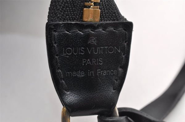 Authentic Louis Vuitton Epi Pochette Accessoires Pouch Black M52942 LV 4439I