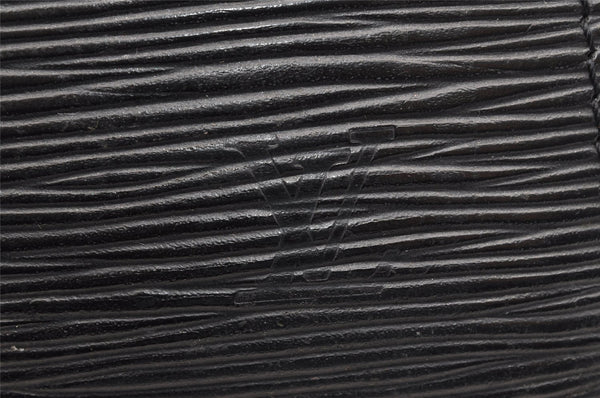 Authentic Louis Vuitton Epi Pochette Accessoires Pouch Black M52942 LV 4439I