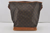 Authentic Louis Vuitton Monogram Noe Shoulder Drawstring Bag M42224 LV 4441I