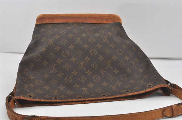 Authentic Louis Vuitton Monogram Noe Shoulder Drawstring Bag M42224 LV 4441I
