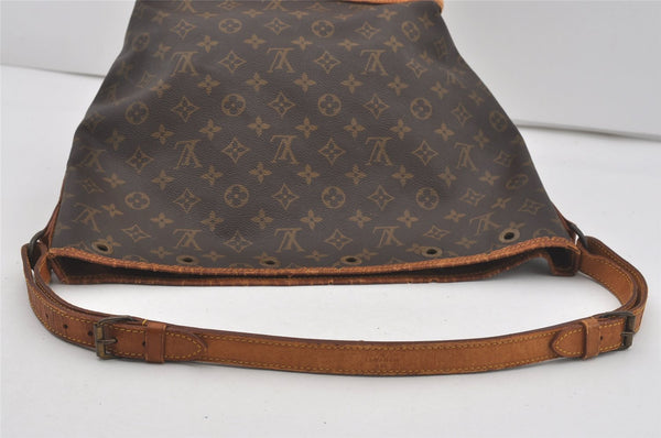 Authentic Louis Vuitton Monogram Noe Shoulder Drawstring Bag M42224 LV 4441I