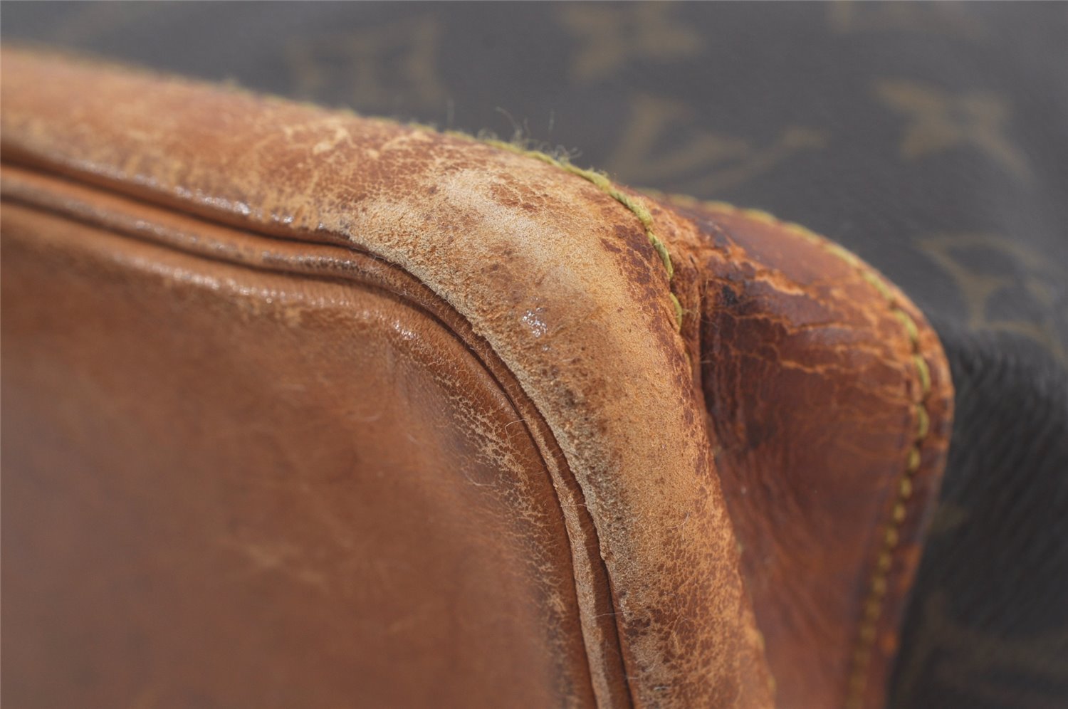 Authentic Louis Vuitton Monogram Noe Shoulder Drawstring Bag M42224 LV 4441I