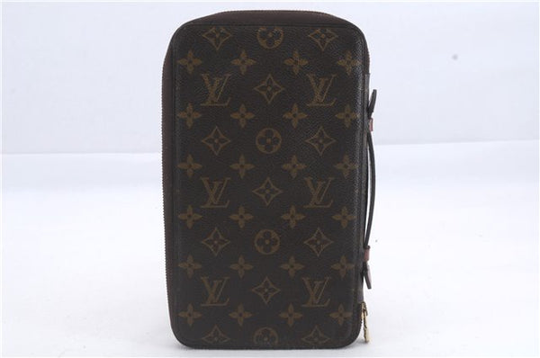 Authentic Louis Vuitton Monogram Poche Escapade Travel Case M60113 LV 4442D