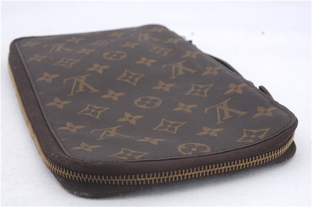 Authentic Louis Vuitton Monogram Poche Escapade Travel Case M60113 LV 4442D