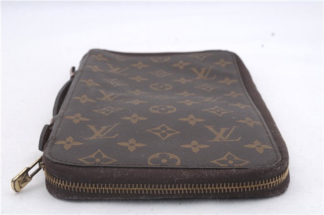 Authentic Louis Vuitton Monogram Poche Escapade Travel Case M60113 LV 4442D