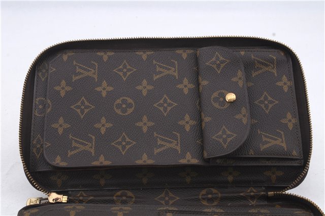 Authentic Louis Vuitton Monogram Poche Escapade Travel Case M60113 LV 4442D