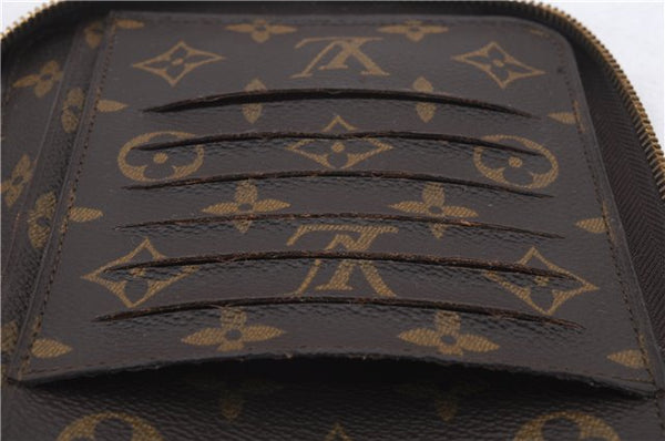 Authentic Louis Vuitton Monogram Poche Escapade Travel Case M60113 LV 4442D