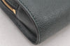 Authentic Louis Vuitton Taiga Baikal Clutch Bag Green M30184 LV 4442I