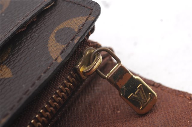 Auth LOUIS VUITTON Monogram Pochette Porte Monnaie Credit Wallet M61726 LV 4443C