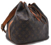 Authentic Louis Vuitton Monogram Petit Noe Shoulder Bag M42226 LV 4443D