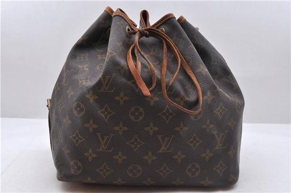 Authentic Louis Vuitton Monogram Petit Noe Shoulder Bag M42226 LV 4443D