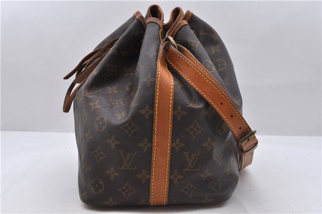 Authentic Louis Vuitton Monogram Petit Noe Shoulder Bag M42226 LV 4443D