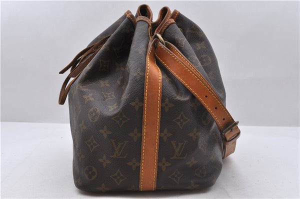 Authentic Louis Vuitton Monogram Petit Noe Shoulder Bag M42226 LV 4443D