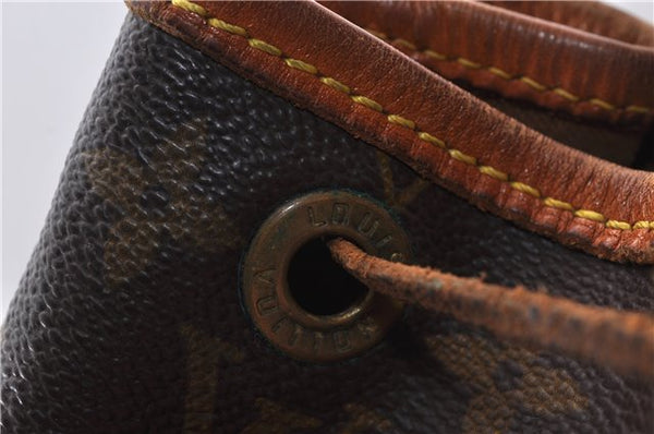 Authentic Louis Vuitton Monogram Petit Noe Shoulder Bag M42226 LV 4443D