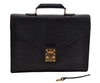 Authentic Louis Vuitton Epi Serviette Conseiller Briefcase Black M54422 LV 4443I