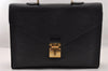 Authentic Louis Vuitton Epi Serviette Conseiller Briefcase Black M54422 LV 4443I