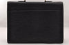 Authentic Louis Vuitton Epi Serviette Conseiller Briefcase Black M54422 LV 4443I