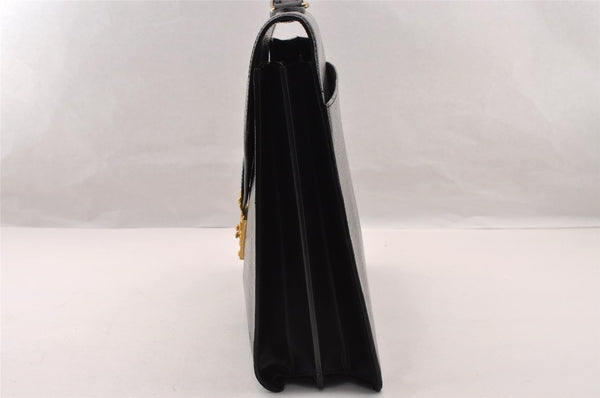 Authentic Louis Vuitton Epi Serviette Conseiller Briefcase Black M54422 LV 4443I