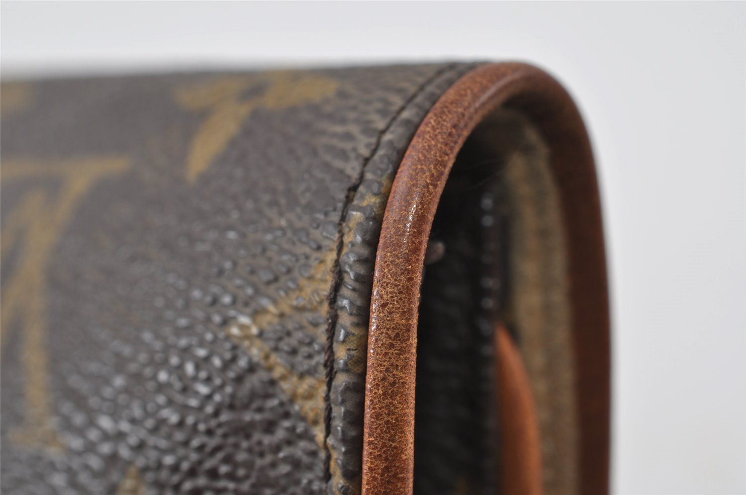 Authentic Louis Vuitton Monogram Pochette Twin GM Shoulder Bag M51852 LV 4444I