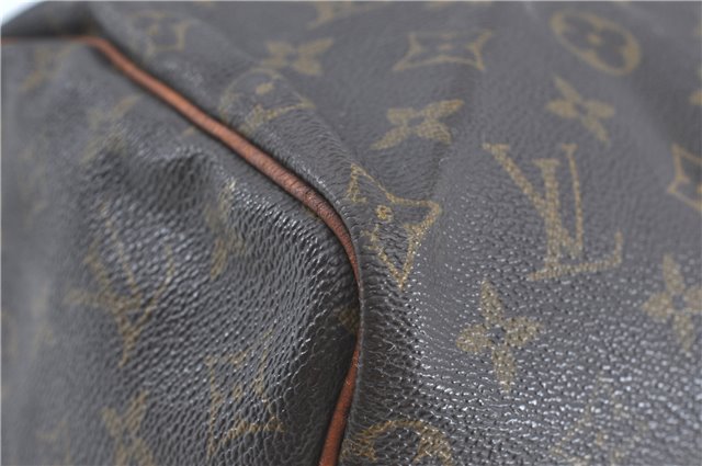 Authentic Louis Vuitton Monogram Speedy 25 Boston Hand Bag M41528 LV 4445B