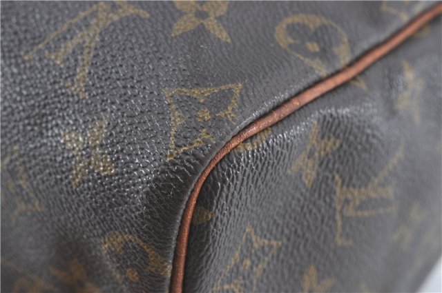 Authentic Louis Vuitton Monogram Speedy 25 Boston Hand Bag M41528 LV 4445B