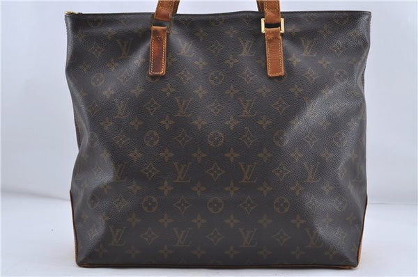 Authentic Louis Vuitton Monogram Cabas Mezzo Tote Bag M51151 LV Junk 4445D