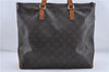 Authentic Louis Vuitton Monogram Cabas Mezzo Tote Bag M51151 LV Junk 4445D
