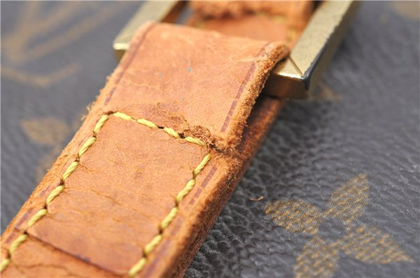 Authentic Louis Vuitton Monogram Cabas Mezzo Tote Bag M51151 LV Junk 4445D