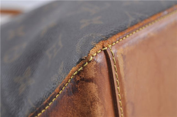 Authentic Louis Vuitton Monogram Cabas Mezzo Tote Bag M51151 LV Junk 4445D