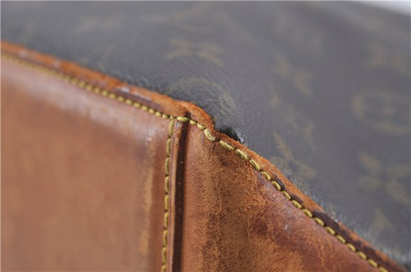 Authentic Louis Vuitton Monogram Cabas Mezzo Tote Bag M51151 LV Junk 4445D