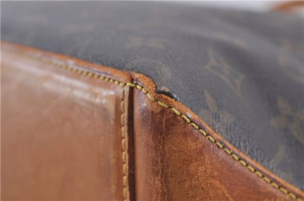 Authentic Louis Vuitton Monogram Cabas Mezzo Tote Bag M51151 LV Junk 4445D