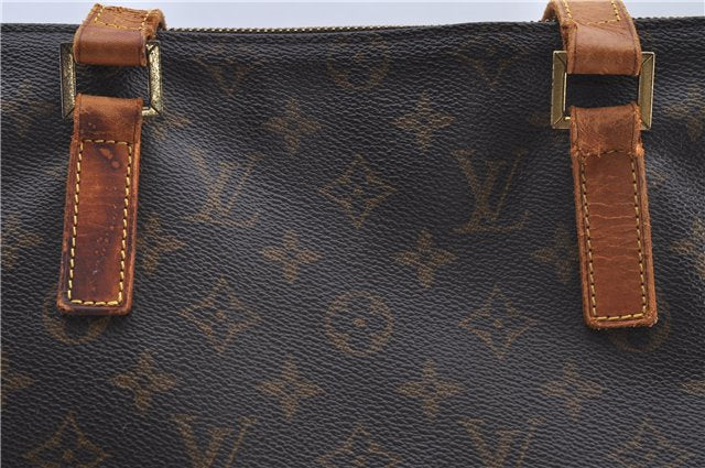 Authentic Louis Vuitton Monogram Cabas Mezzo Tote Bag M51151 LV Junk 4445D