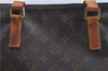 Authentic Louis Vuitton Monogram Cabas Mezzo Tote Bag M51151 LV Junk 4445D