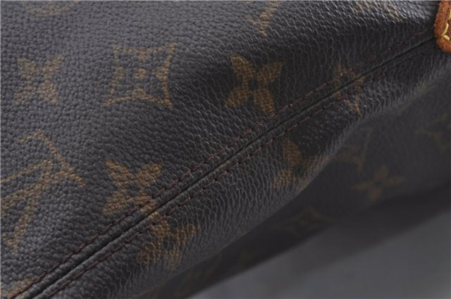 Authentic Louis Vuitton Monogram Cabas Mezzo Tote Bag M51151 LV Junk 4445D