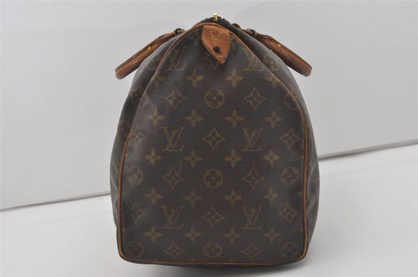 Authentic Louis Vuitton Monogram Speedy 40 Hand Boston Bag Old Model LV 4445I