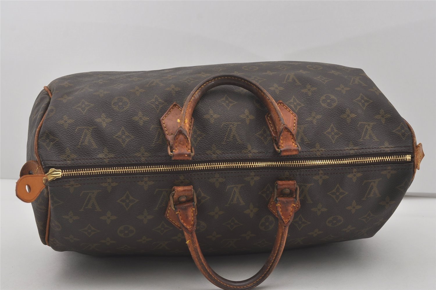 Authentic Louis Vuitton Monogram Speedy 40 Hand Boston Bag Old Model LV 4445I